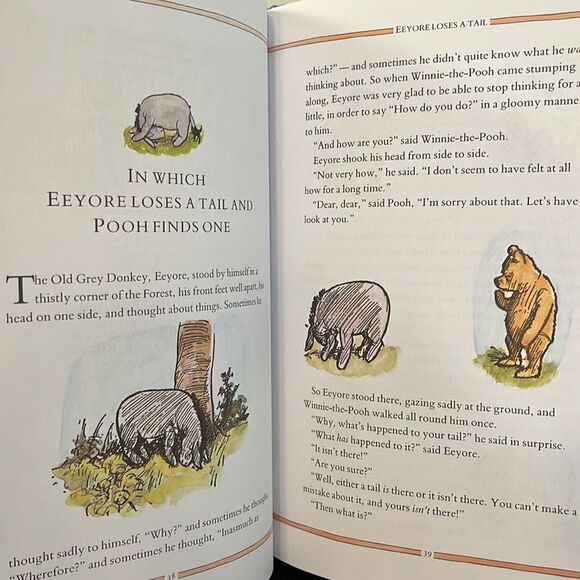 Stories Of Winnie The Pooh With Favourite Poems - A A Milne with characters - Picture 13 of 14